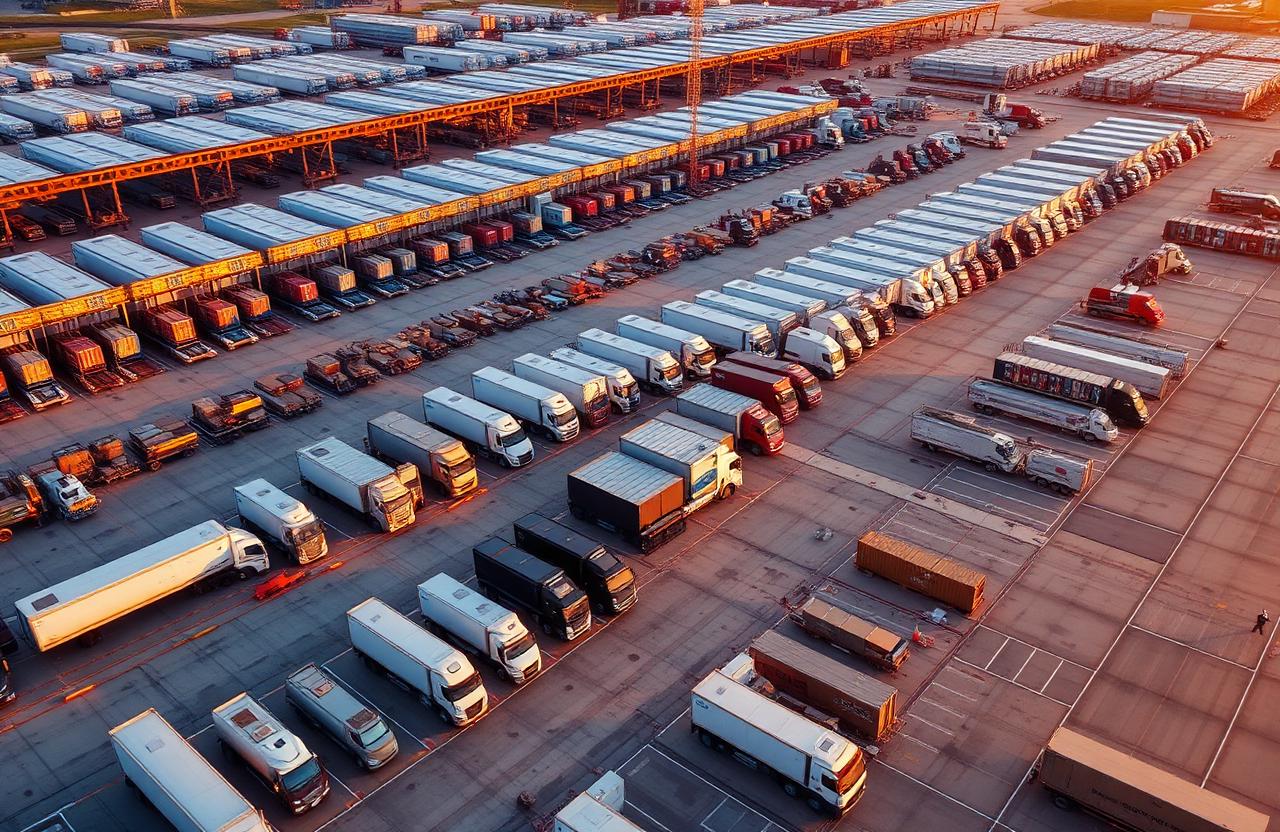 Warehouse & distribution lanes